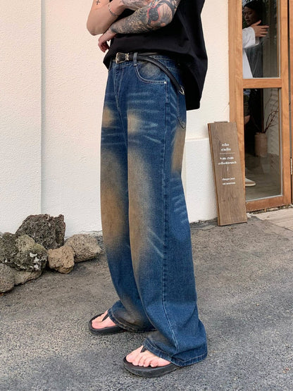 韓国ファッション SELCA-Colored denim-mselca2023aw191-01