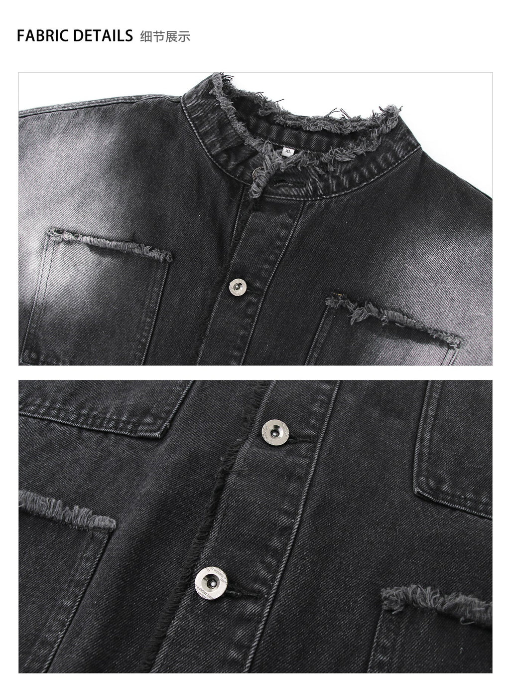 韓国ファッション SELCA-Damage denim setup-mselca2023aw217-016