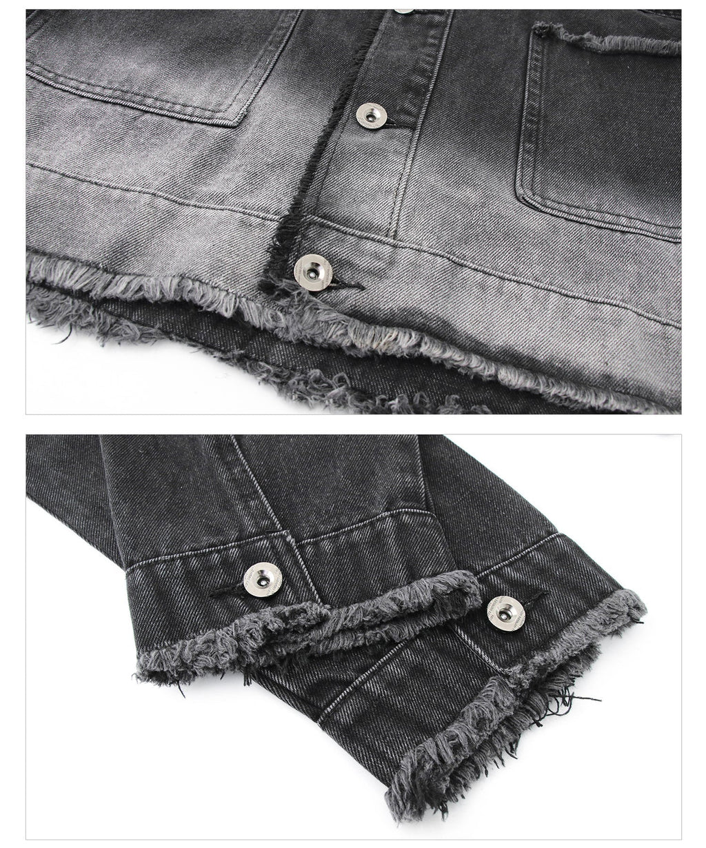 韓国ファッション SELCA-Damage denim setup-mselca2023aw217-017
