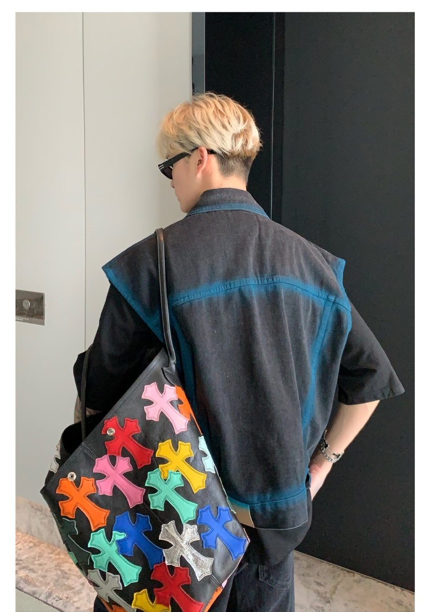 韓国ファッション SELCA-Denim Best Jacket Loos Denim Pants-mselca2023aw226-09