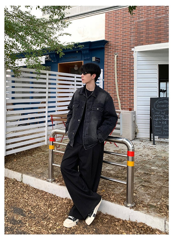 韓国ファッション SELCA-Denim down jacket-mselca2023aw229-06