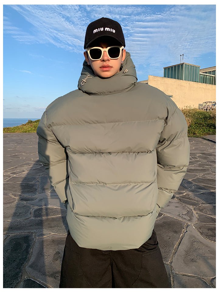 韓国ファッション SELCA-Design down jacket-mselca2023aw247-014