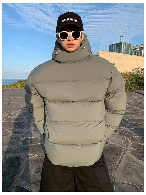韓国ファッション SELCA-Design down jacket-mselca2023aw247-014