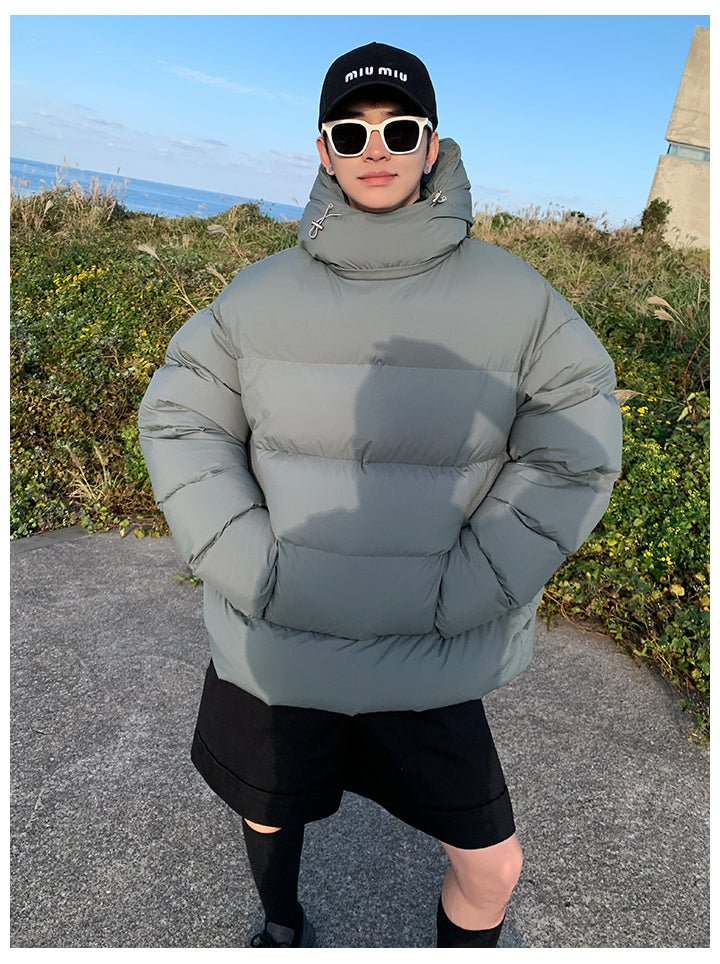 韓国ファッション SELCA-Design down jacket-mselca2023aw247-012