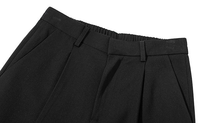 韓国ファッション SELCA-Design straight suit pants-mselca2023aw264-010