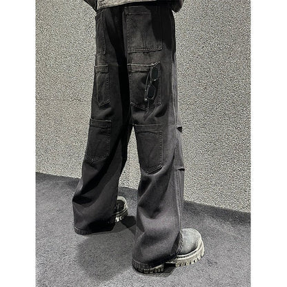 韓国ファッション SELCA-Back pocket denim pants-mselca2023aw27-02