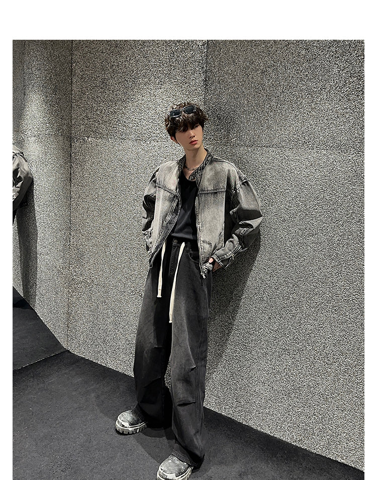 韓国ファッション SELCA-Back pocket denim pants-mselca2023aw27-06