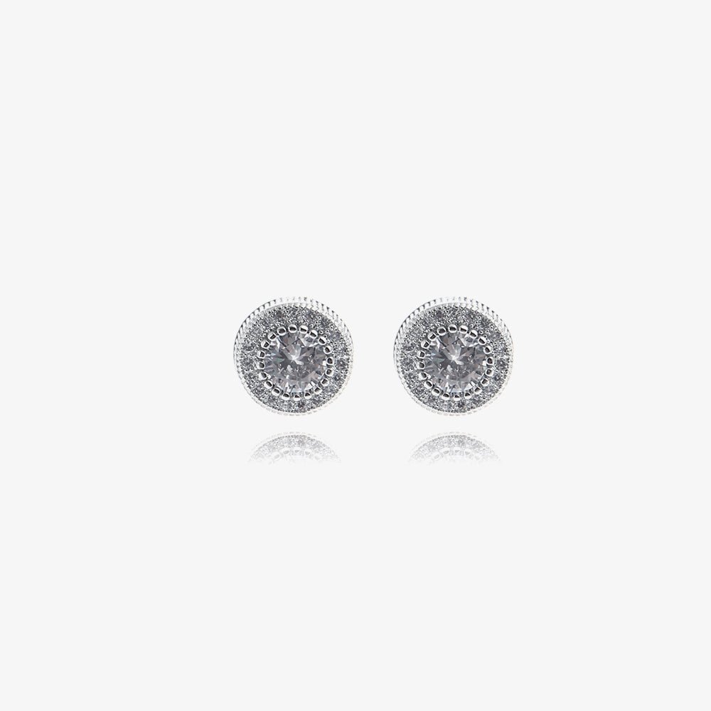 韓国ファッション SELCA-Diamond Zircon earrings-mselca2023aw281-02
