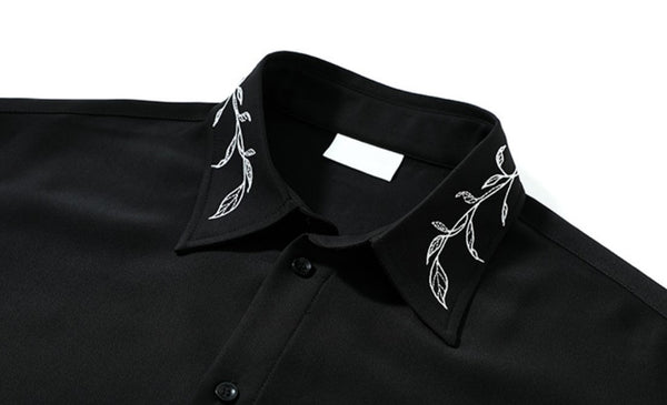 韓国ファッション SELCA-Embroidery long -sleeved shirt-mselca2023aw298-09