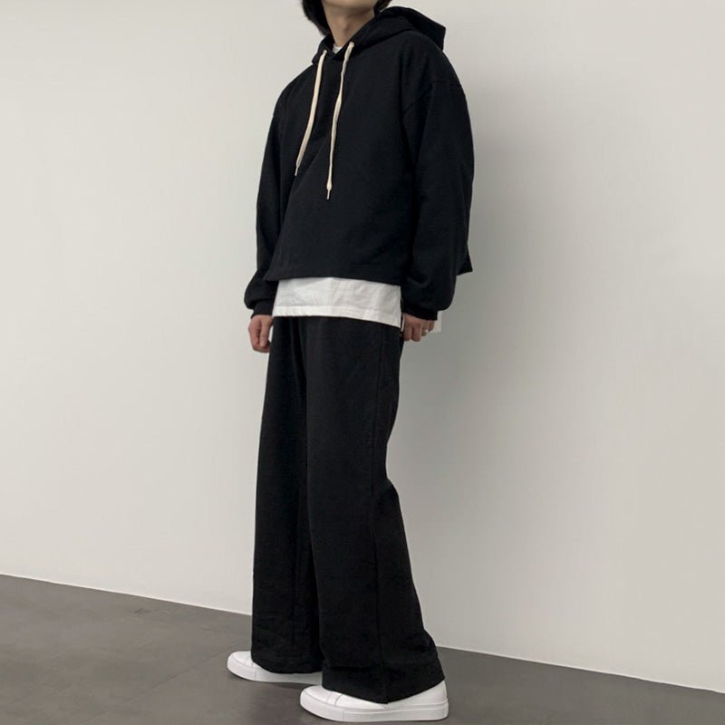 韓国ファッション SELCA-fake two pieces of sports suit setup-mselca2023aw314-03