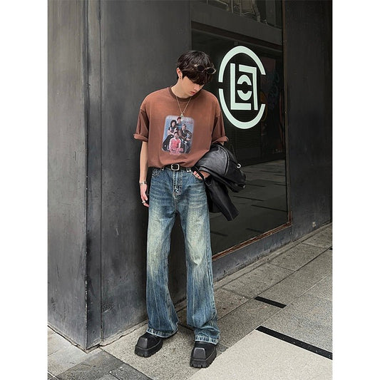韓国ファッション SELCA-Fragment Design Jeans-mselca2023aw329-01