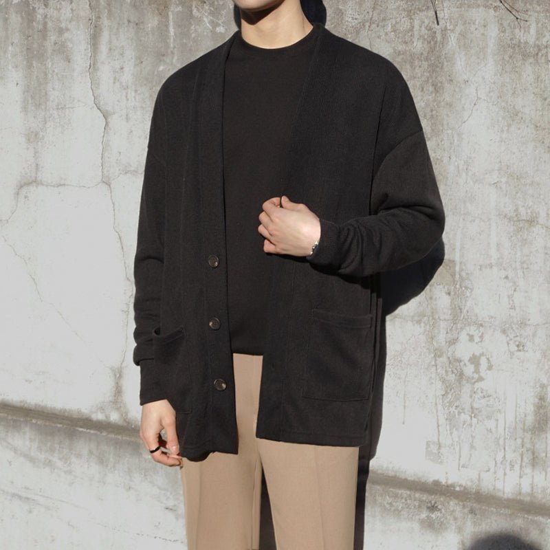 韓国ファッション SELCA-Front pocket knit-mselca2023aw331-05