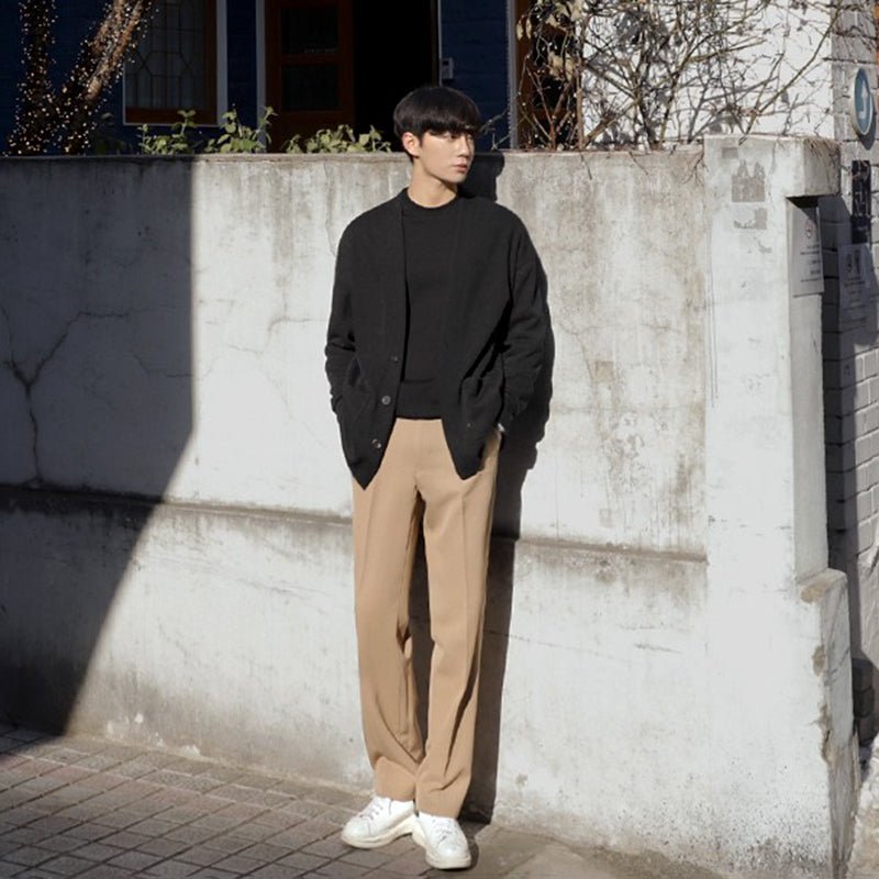 韓国ファッション SELCA-Front pocket knit-mselca2023aw331-03