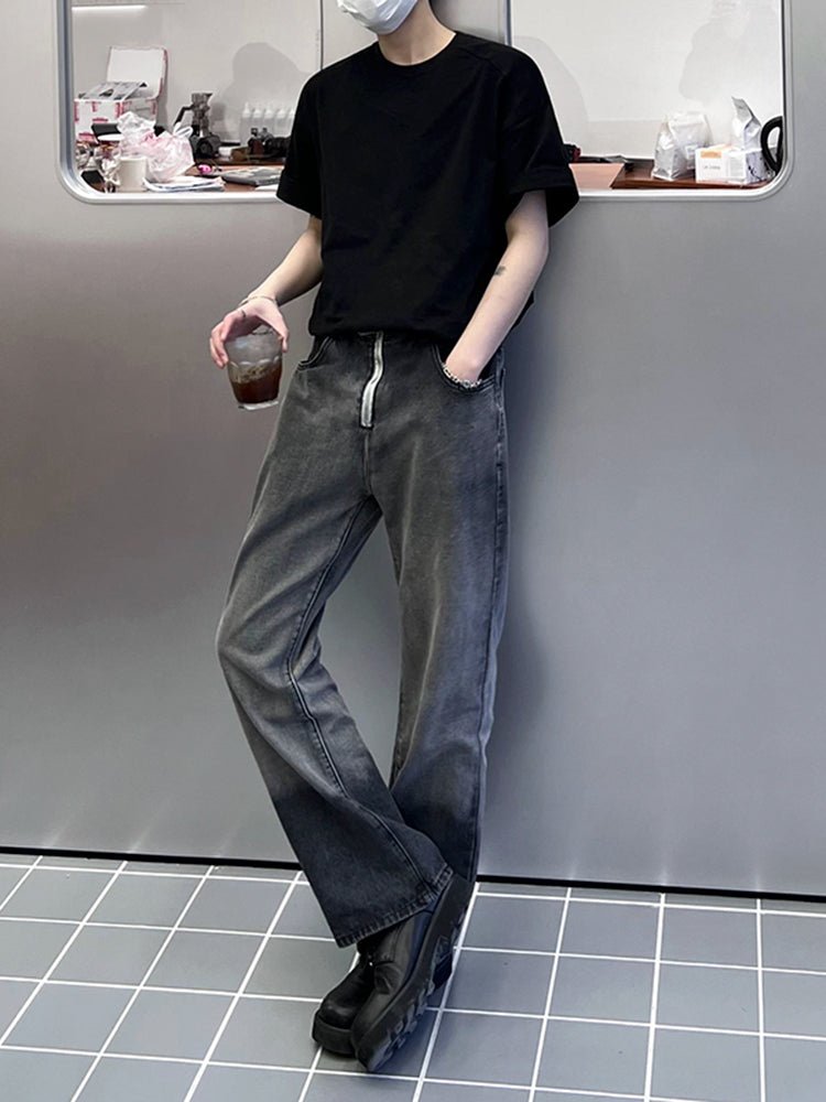 韓国ファッション SELCA-Gradation straight jeans-mselca2023aw341-02