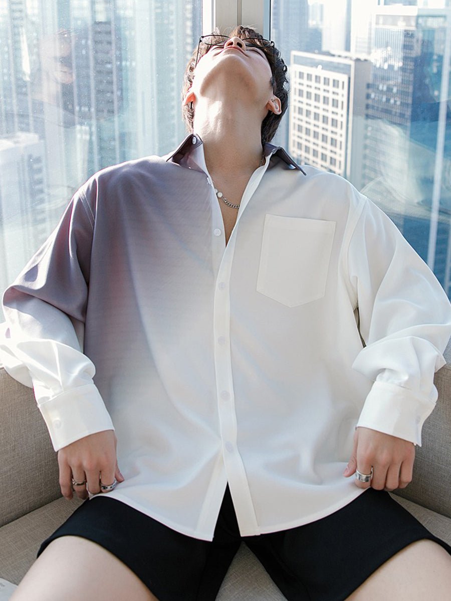 韓国ファッション SELCA-Gradient shirt-mselca2023aw348-05