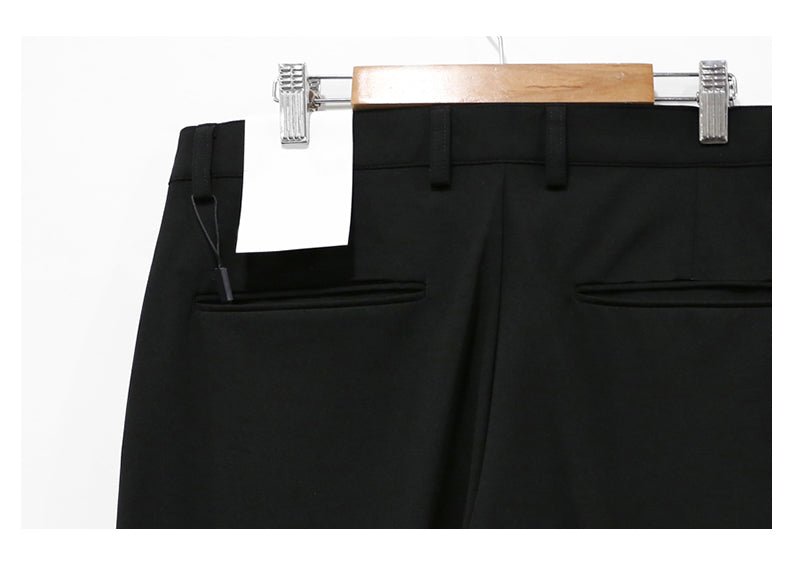 韓国ファッション SELCA-Basic straight slacks-mselca2023aw34-012