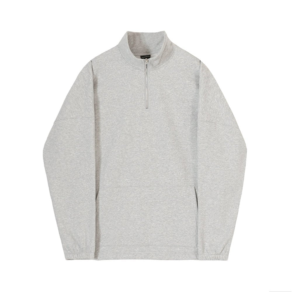 韓国ファッション SELCA-Half zip trainer-mselca2023aw374-04