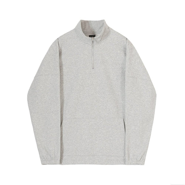 韓国ファッション SELCA-Half zip trainer-mselca2023aw374-04