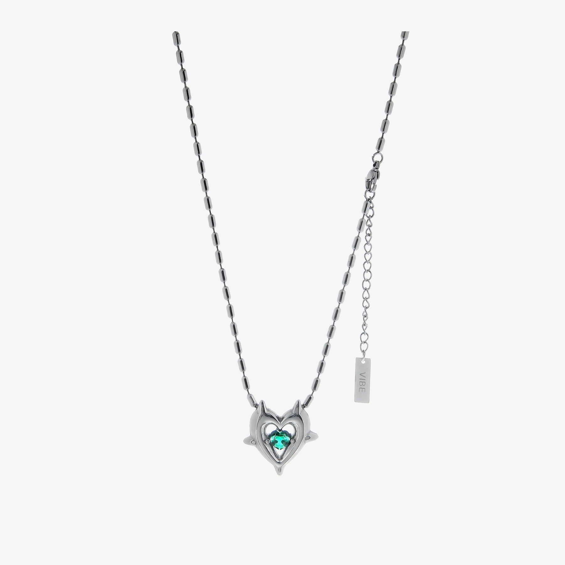 韓国ファッション SELCA-Heart Pendant Necklaces-mselca2023aw379-02