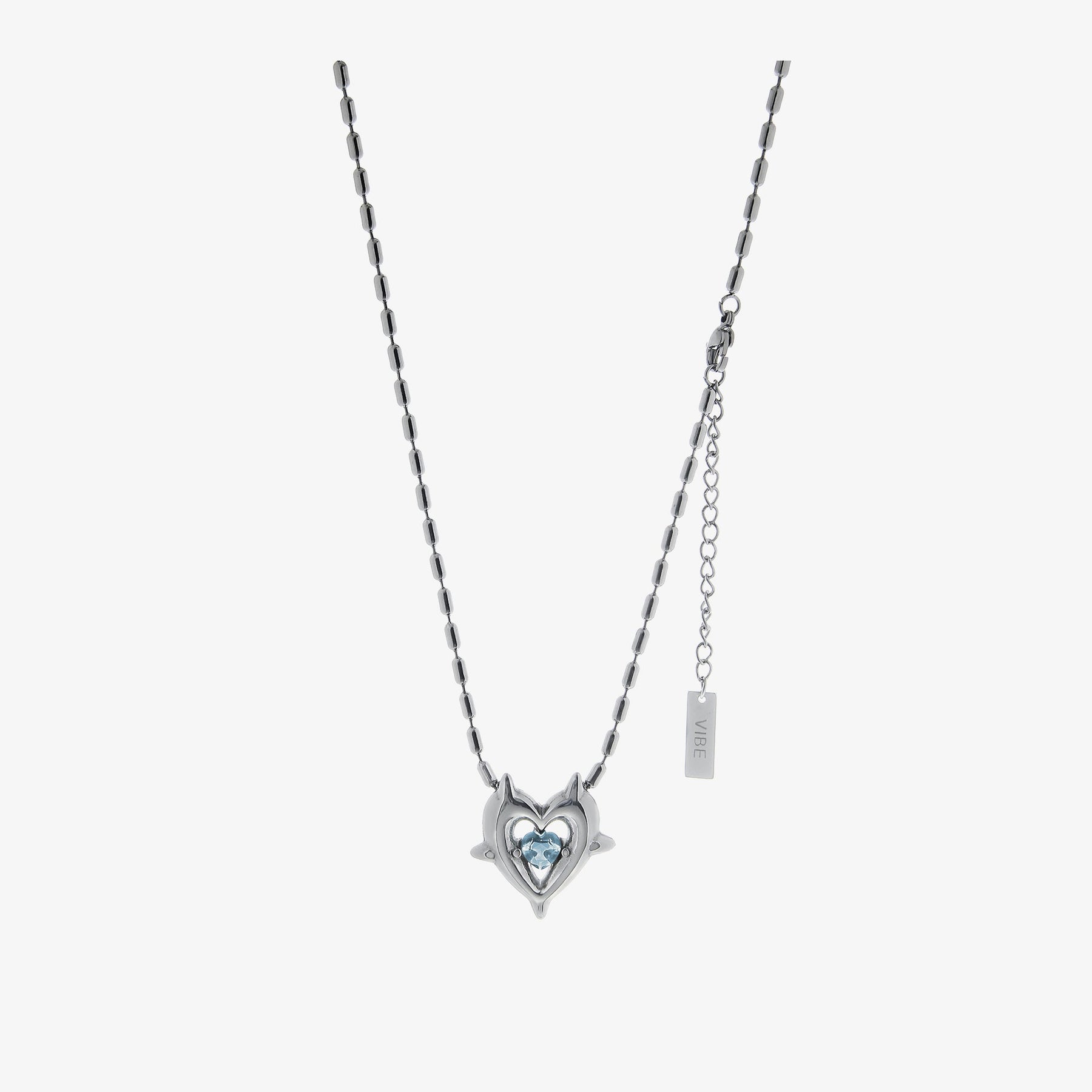 韓国ファッション SELCA-Heart Pendant Necklaces-mselca2023aw379-03