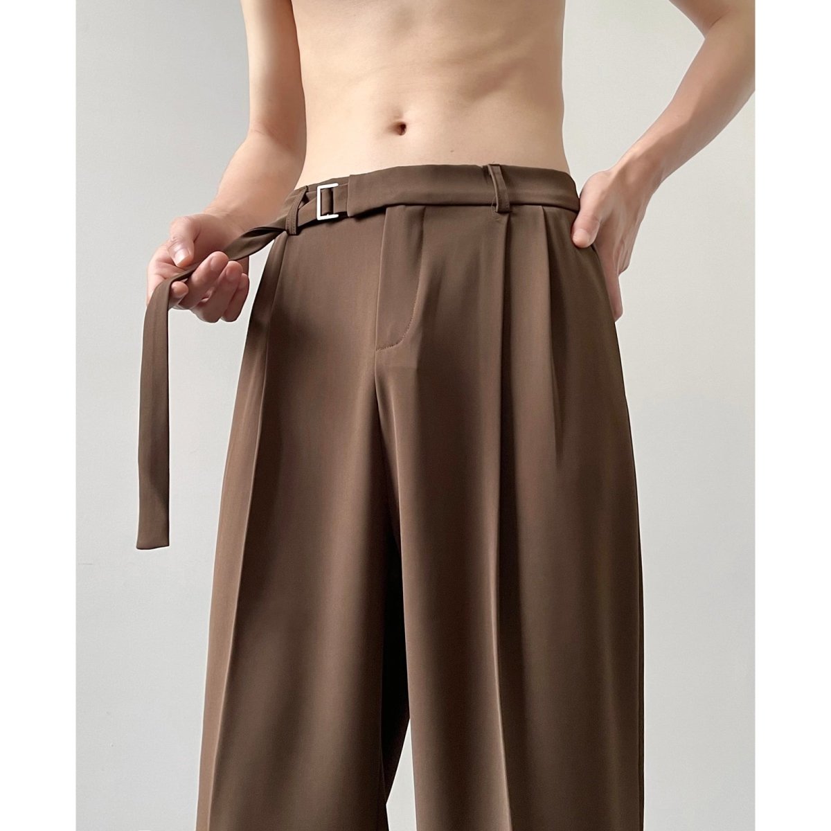 韓国ファッション SELCA-Bertrez slacks-mselca2023aw37-05