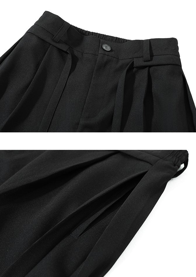 韓国ファッション SELCA-High waist short slacks-mselca2023aw389-08