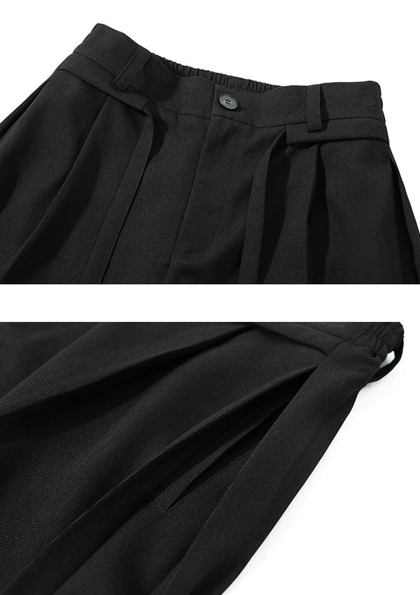 韓国ファッション SELCA-High waist short slacks-mselca2023aw389-08