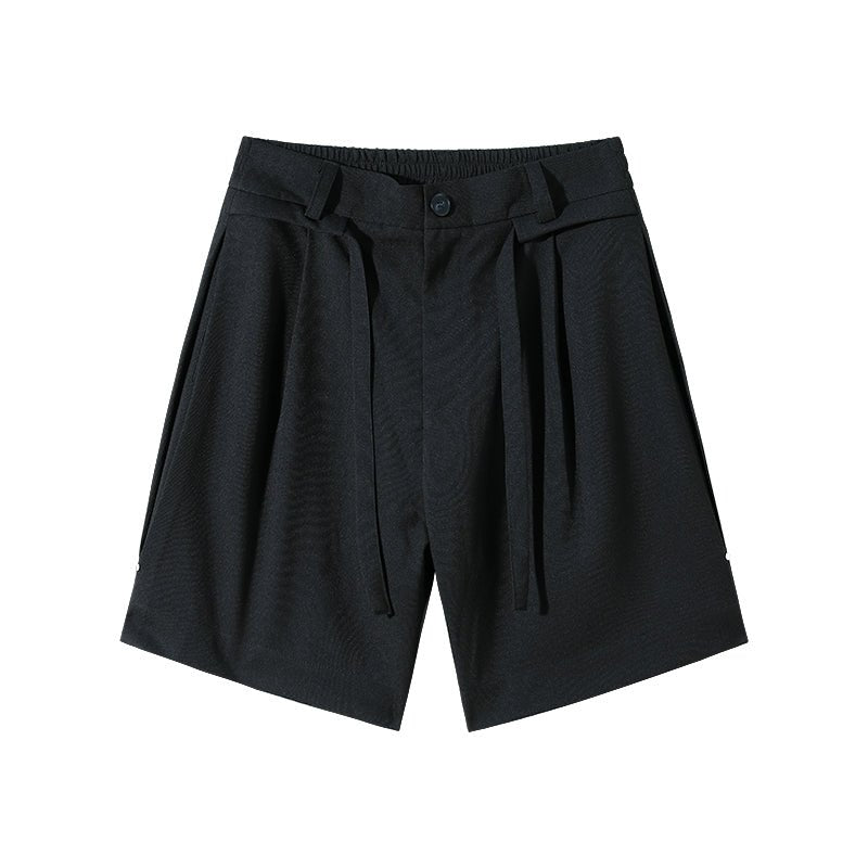 韓国ファッション SELCA-High waist short slacks-mselca2023aw389-09