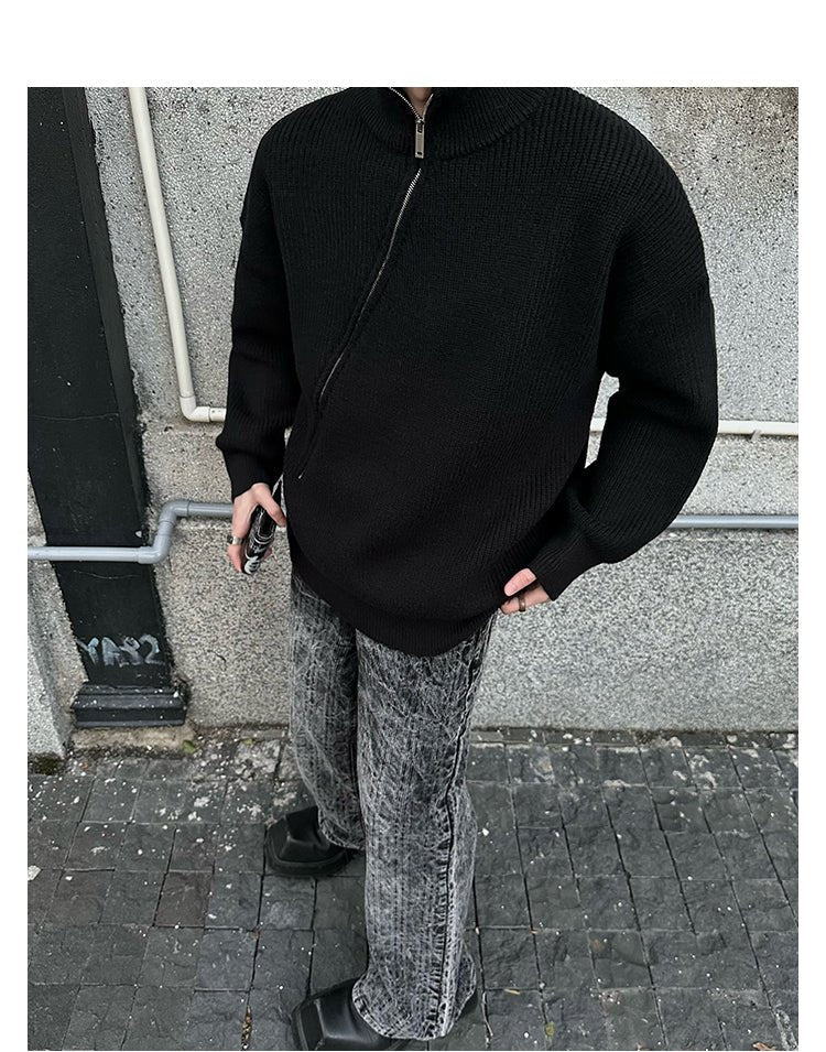 韓国ファッション SELCA-High waist straight denim pants-mselca2023aw391-04