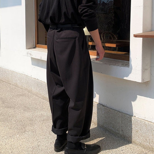 韓国ファッション SELCA-High waist straight slacks-mselca2023aw399-04