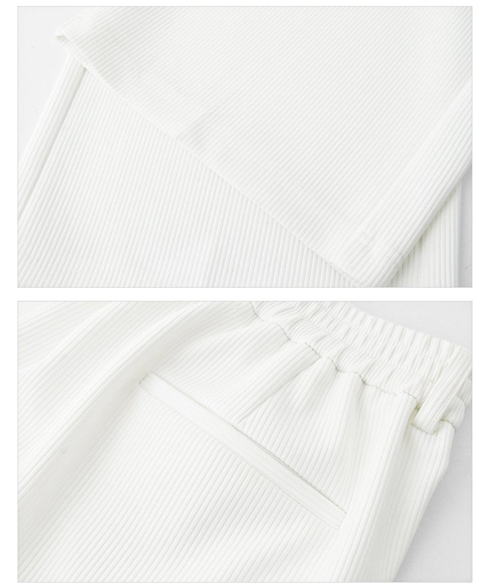 韓国ファッション SELCA-High waist straight slacks-mselca2023aw399-011