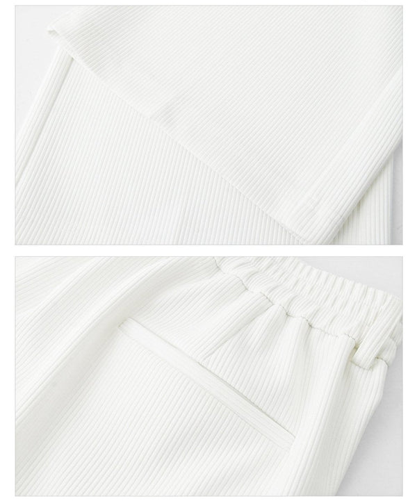 韓国ファッション SELCA-High waist straight slacks-mselca2023aw399-011