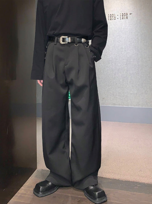 韓国ファッション SELCA-High waist wide pants-mselca2023aw402-01
