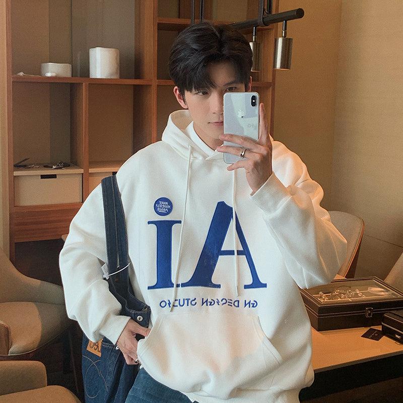 韓国ファッション SELCA-Hooded Sweatshirt-mselca2023aw406-04