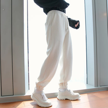 韓国ファッション SELCA-Knit sweat pants-mselca2023aw424-011