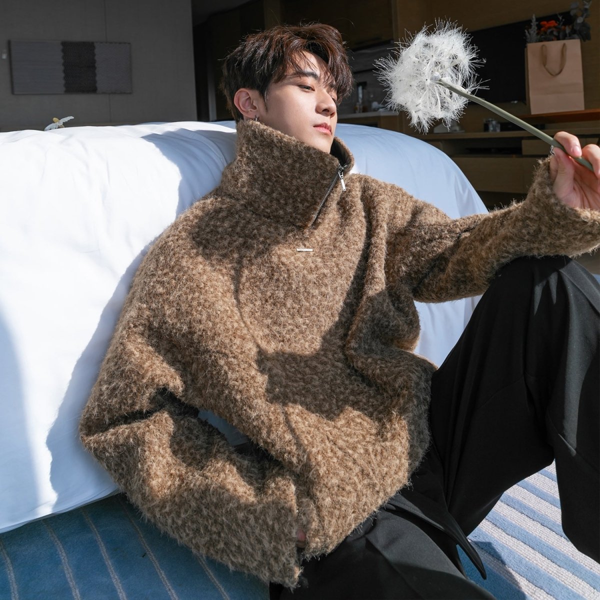 韓国ファッション SELCA-Knit sweat pullover-mselca2023aw425-03