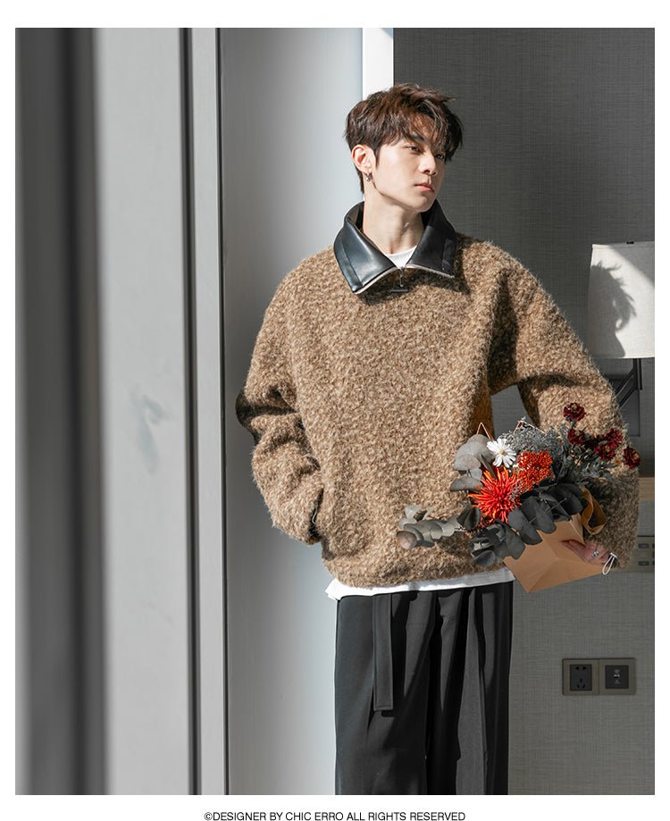 韓国ファッション SELCA-Knit sweat pullover-mselca2023aw425-04