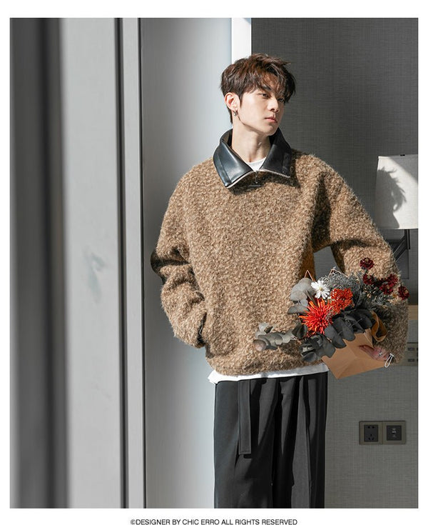 韓国ファッション SELCA-Knit sweat pullover-mselca2023aw425-04