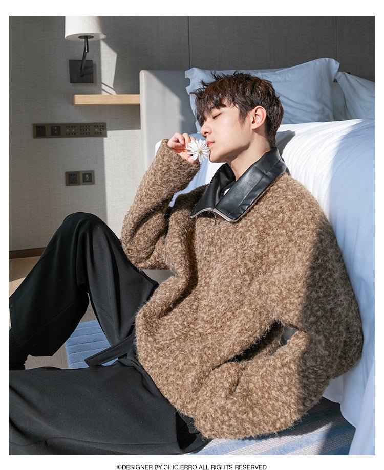 韓国ファッション SELCA-Knit sweat pullover-mselca2023aw425-05