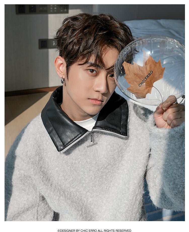 韓国ファッション SELCA-Knit sweat pullover-mselca2023aw425-06