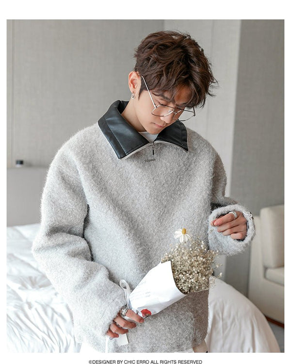 韓国ファッション SELCA-Knit sweat pullover-mselca2023aw425-08