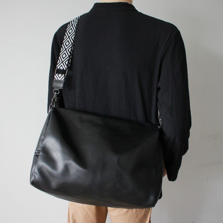 韓国ファッション SELCA-Large capacity PU shoulder bag-mselca2023aw434-02