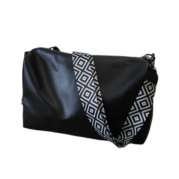 韓国ファッション SELCA-Large capacity PU shoulder bag-mselca2023aw434-04