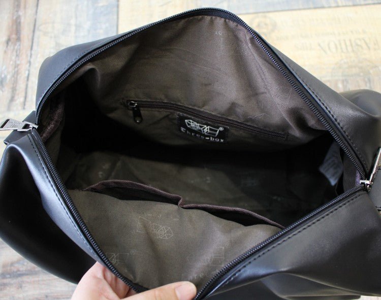 韓国ファッション SELCA-Large capacity PU shoulder bag-mselca2023aw434-010