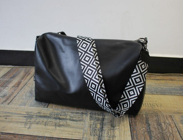 韓国ファッション SELCA-Large capacity PU shoulder bag-mselca2023aw434-011