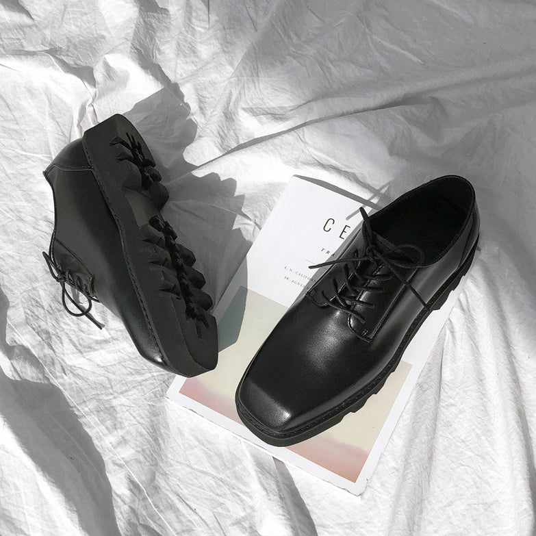 韓国ファッション SELCA-Leather shoes-mselca2023aw445-02