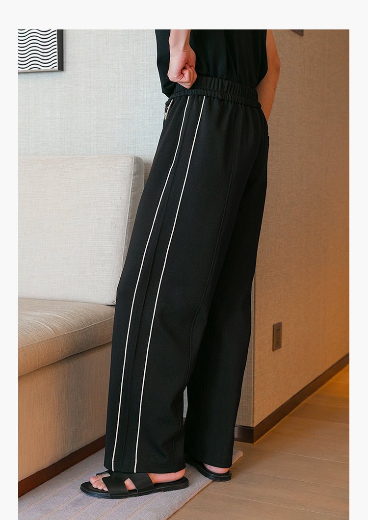 韓国ファッション SELCA-Line sports pants-mselca2023aw455-05