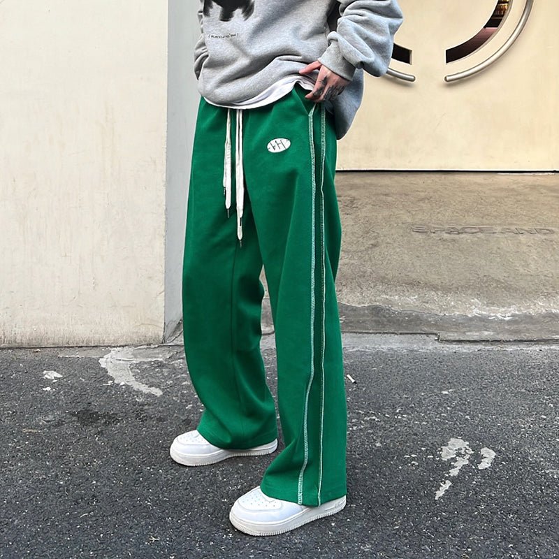 韓国ファッション SELCA-Line wide leg pants-mselca2023aw457-05