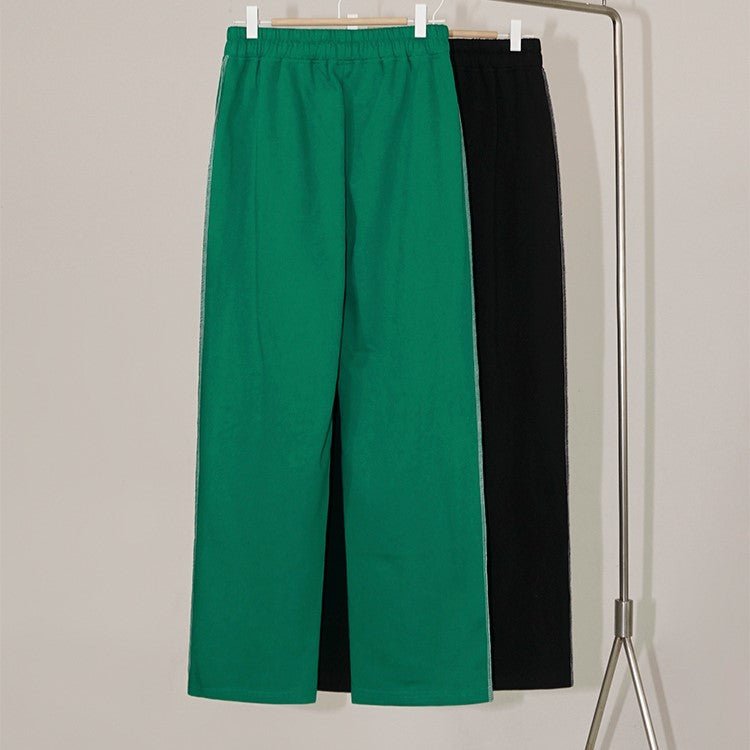 韓国ファッション SELCA-Line wide leg pants-mselca2023aw457-09