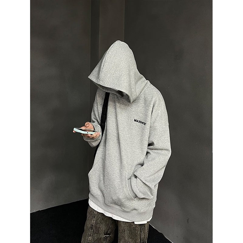 韓国ファッション SELCA-Logo Kangaroo Pocket Parker or-mselca2023aw459-09